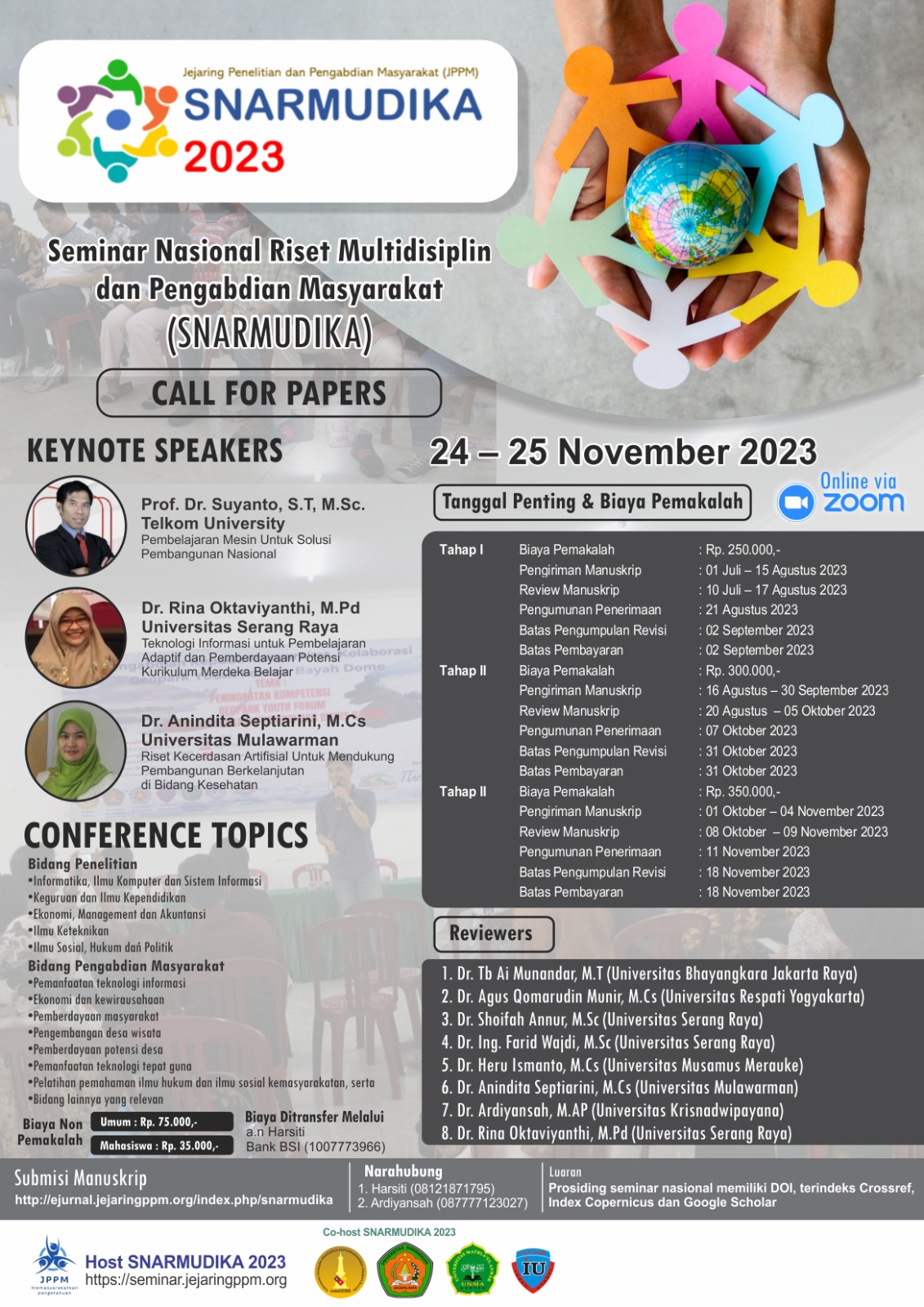 JPPM Selenggarakan Seminar Nasional Call for Papers Bertajuk Peran IPTEKS Untuk Transformasi Pembangunan Nasional